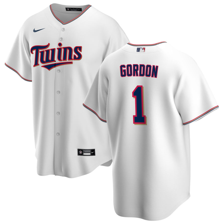 Nike Men #1 Nick Gordon Minnesota Twins Baseball Jerseys Sale-White